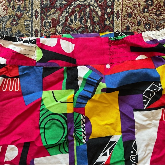 🌈 Lovely Vintage artistic mini skirt - Picture 4 of 6